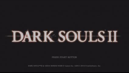 Dark Souls II Title Screen
